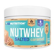 Allnutrition Nutwhey Salted Caramel, krem wysokobiałkowy o smaku karmelu z solą himalajską, 500 g        