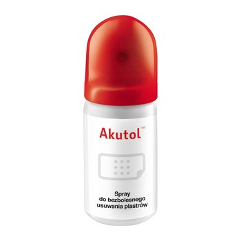 Akutol, spray do bezbolesnego usuwania plastrów, 35 ml
