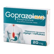 Goprazol Max, 20 mg, kapsułki dojelitowe, twarde, 14 szt.