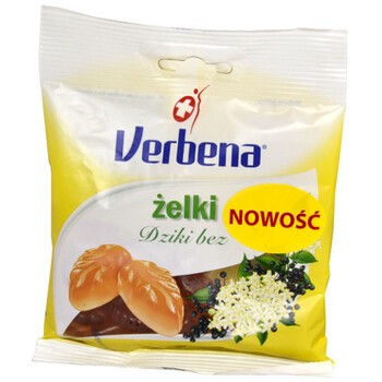 Verbena, żelki, o smaku dzikiego bzu z witaminą C, 60 g