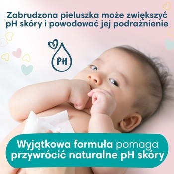 Pampers Sensitive, chusteczki nawilżane, 4 x 52 szt.