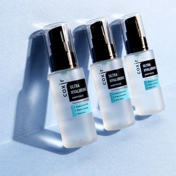 Coxir Ultra Hyaluronic, intensywnie nawilżająca ampułka z kwasem hialuronowym, 50 ml