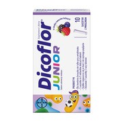 Dicoflor Junior, proszek w saszetkach, smak owoce leśne, 10 szt. https://azcdn.doz.pl/image/d/product/63a95c38-scale-180x180.png