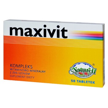 Maxivit, tabletki, 50 szt