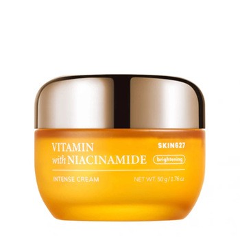 Skin627 Vitamin with Niacinamide Intense Cream, krem rozjaśniający do twarzy, 50 g