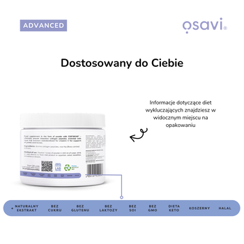 Osavi Kolagen Stawy i Kości, proszek, 153 g