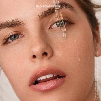 Ottie Black Signature, ampułka do twarzy ze śluzem ślimaka, 50 ml