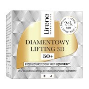 Lirene Dermoprogram, Diamentowy Lifting 3D, krem ujędrniający 50+, 50 ml        