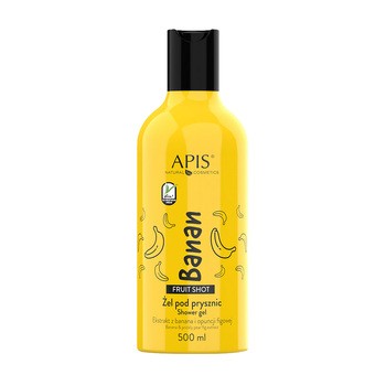 Apis Fruit Shot, żel, pod prysznic, banan, 500 ml