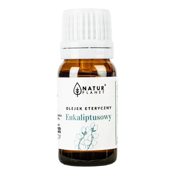 Natur Planet Natur Planet, olejek eteryczny eukaliptusowy, 10 ml — Składniki i ocena