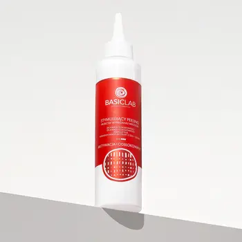 BasicLab Trichologis, stymulujący peeling przeciw wypadaniu włosów, 150 ml
