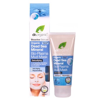 Dr Organic Dead Sea Minerals, organiczna maska do twarzy, Bio-Plazma, 100 ml
