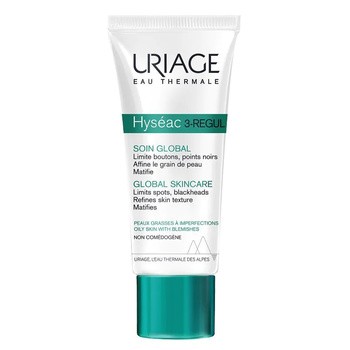 Uriage Hyseac 3-Regul +, krem do skóry skłonnej do niedoskonałości, 40 ml