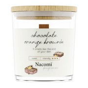 Nacomi Fragrances, chocolate orange brownie, świeca sojowa, 140 g        