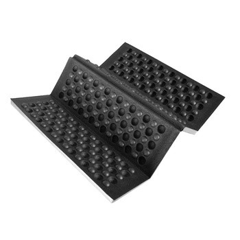 GymBeam Mini Black, składana mata, czarna, 1 szt.