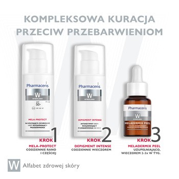 Pharmaceris W Mela-Protect, nawilżająco-ochronny krem rozjaśniający przebarwienia SPF50+, 50 ml