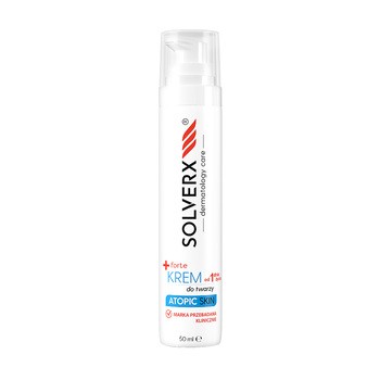 Solverx Dermatology Care AtopicSkin + forte, krem do twarzy, 50 ml