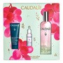 Zestaw Caudalie Trio Bestsellery - Pielęgnacja i Blask, maseczka detoksykująca instant, 15 ml + serum rozjaśniające przebarwienia, 10 ml + woda rozświetlająca, 100 ml