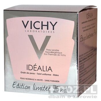 Vichy Idealia, krem wygładzający na dzień, cera normalna i mieszana, 75 ml