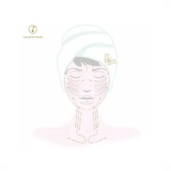 Crystallove, zestaw baniek silikonowych do masażu twarzy i ciała, crystal, 1 szt.