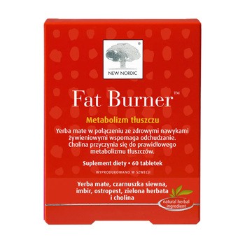New Nordic, Fat Burner, tabletki, 60 szt.