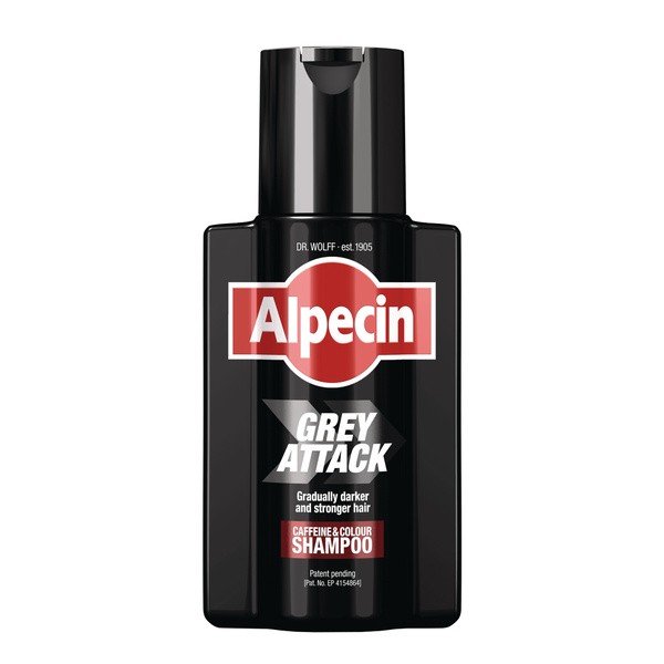 Alpecin Alpecin Grey Attack, szampon koloryzujący dla mężczyzn, 200 ml — Składniki i ocena