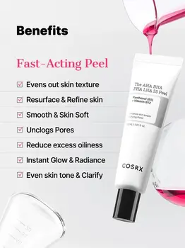 Cosrx The AHA BHA LHA PHA 35 Peel, peeling do twarzy, 30 ml