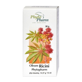 Oleum Ricini, płyn doustny, 30 g (Phytopharm)