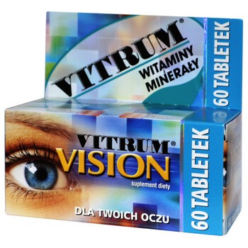 Vitrum Vision, tabletki, 60 sztuk