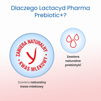 Lactacyd Pharma Prebiotic +, prebiotyczny płyn do higieny intymnej, 250 ml