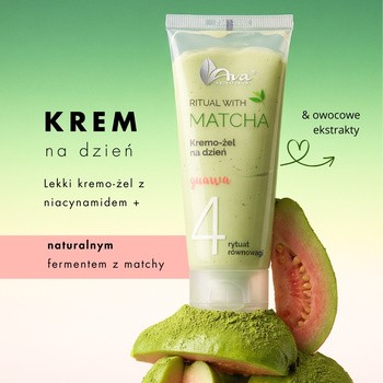 AVA Ritual with Matcha, krem-żel na dzień, 50 ml