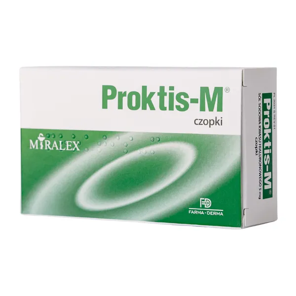 Proktis-M czopki doodbytnicze z kwasem hialuronowym 10 szt.