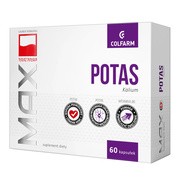 Max Potas, 333 mg, kapsułki, 60 szt. (Colfarm) https://azcdn.doz.pl/image/d/product/1657b4e2-scale-180x180.png