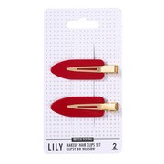Sister Young, Lily, klipsy do włosów do makijażu i pielęgnacji, Red, 2 szt. https://azcdn.doz.pl/image/d/product/af6877bd-scale-180x180.png