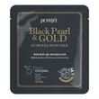 Petitfee, nawilżająco-odżywcza hydrożelowa maska w płachcie z czarną perłą i złotem, 32 g