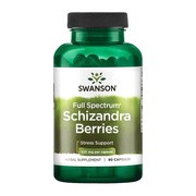 Schizandra (cytryniec chiński), 525 mg, kapsułki, 90 szt.