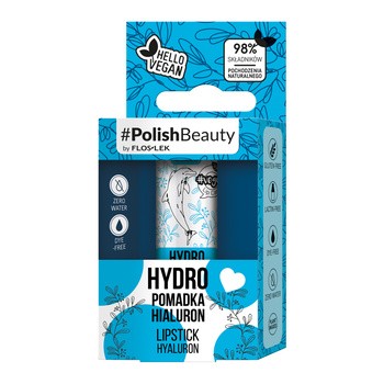 Flos-Lek Vege Lip Care Hydro, pomadka hialuron, 1 szt.