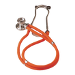 JOTARAP DOUBLE HEAD/TUBE STETHOSCOPE - pomaranczowy Stetoskop internistyczny