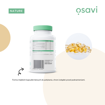 Osavi Olejek z oregano, kapsułki miękkie,  60 szt.