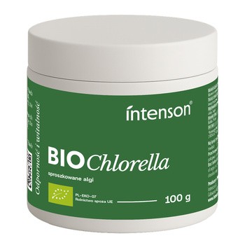 Intenson, bio chlorella, proszek, 100 g