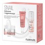 Flos-lek zestaw SNAIL odnowa i regeneracja, krem-żel naprawczy na dzień i na noc, 50 ml + anti-aging krem wokół oczu i ust, 30 ml + tonik łagodzący, 50 ml