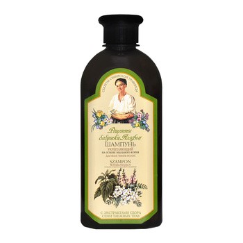 Receptury Babuszki Agafii, szampon wzmacniający, 350 ml