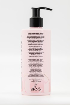 Moee Calm Shower Gel, żel pod prysznic, kojący z ekstraktem z wąkroty azjatyckiej i pantenolem, 300 ml
