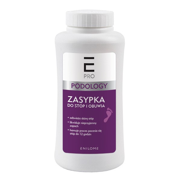 Enilome Enilome Pro Podology, zasypka do stóp, 120 g — Składniki i ocena