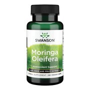 Swanson Moringa Oleifera Extract, kapsułki, 60 szt.