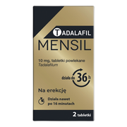 Tadalafil Mensil, 10 mg, tabletki powlekane, 2 szt.