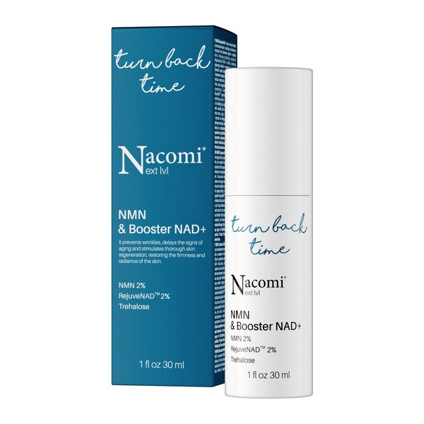 Nacomi Nacomi Next LVL NMN &amp; Booster NAD+, serum przeciwstarzeniowe, 30 ml