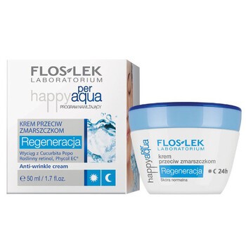 FlosLek Laboratorium Happy Per Aqua, krem przeciw zmarszczkom, 50 ml