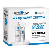 Zestaw Toleriane, La Roche-Posay, łagodna emulsja oczyszczająca, 400 ml + prebiotyczny krem nawilżający, 40 ml https://azcdn.doz.pl/image/d/product/e96fe5a6-scale-180x180.png