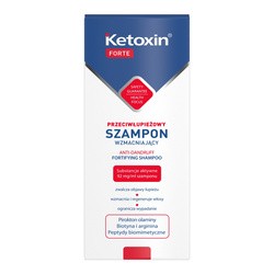 Ketoxin Forte, wzmacniający szampon przeciwłupieżowy, 200 ml